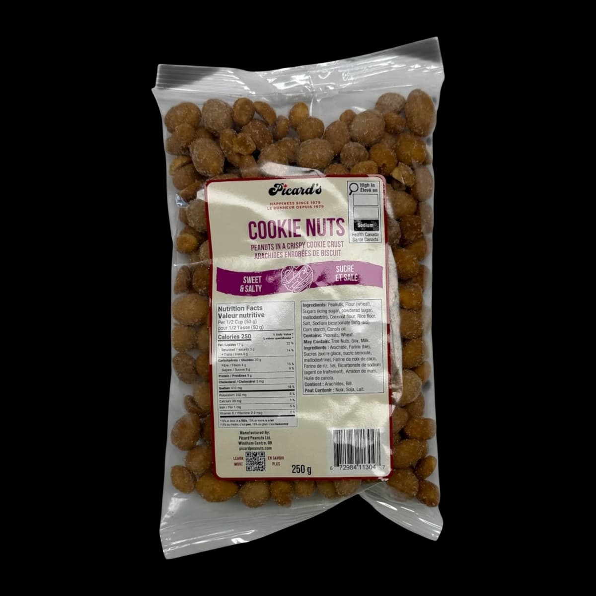 Sweet and Salty Cookie Nuts 250g