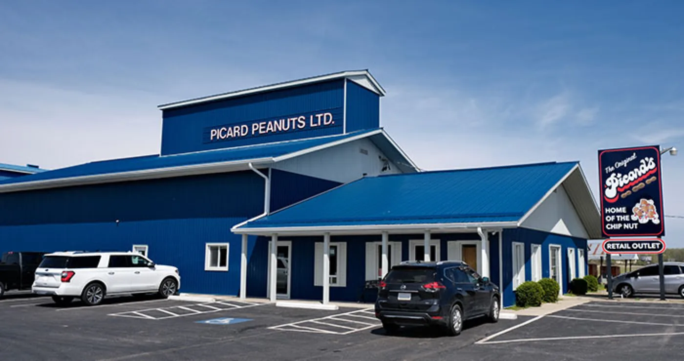 The Picard's Blue Barn store in Windham Centre