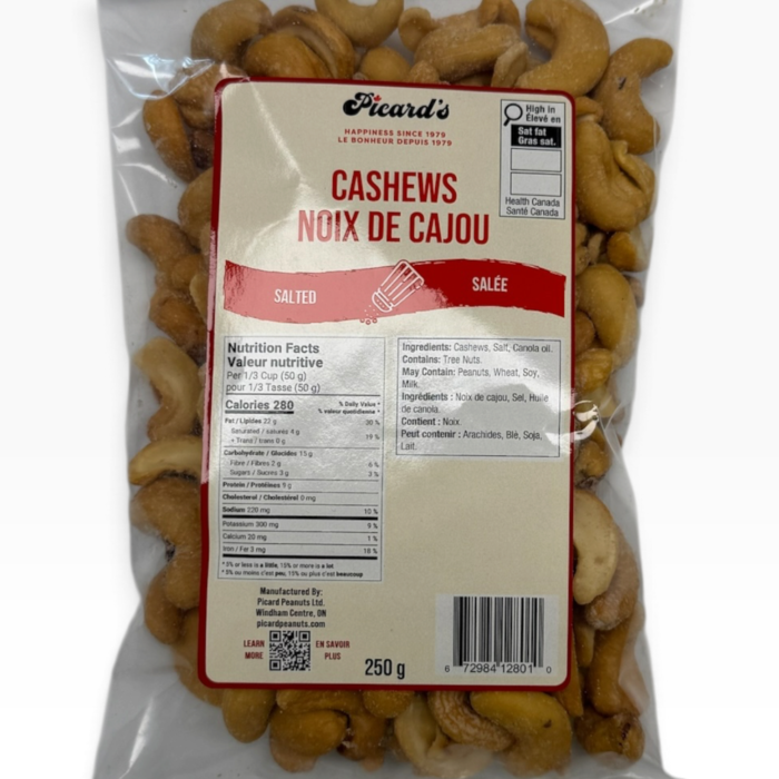 Salted Cashews 250g