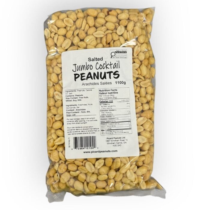Salted Jumbo Cocktail Peanuts 1100g