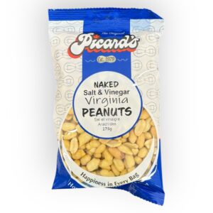 Salt & Vinegar Naked Virginia Peanuts 275g