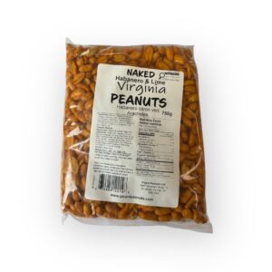 Share Size - Naked Habanero Lime Virginia Peanuts 750g
