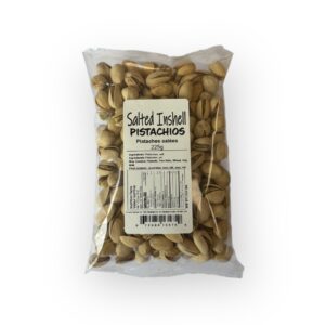 Salted Inshell Pistachios 225g