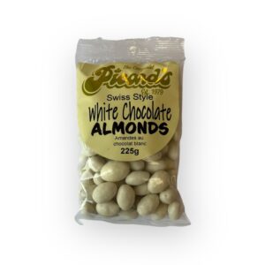 Swiss Style White Chocolate Almonds 225g