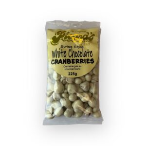 Swiss Style White Chocolate Cranberries 225g