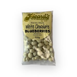 Swiss Style White Chocolate Blueberries 225g