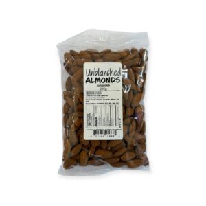 Raw Unblanched Almonds 225g