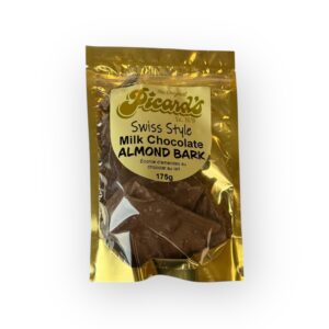 Swiss Style Milk Chocolate Almond Bark 175g