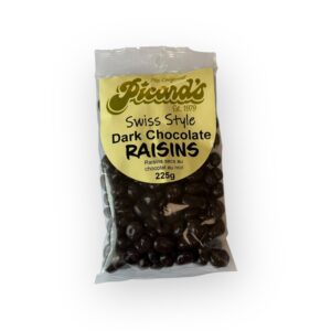 Swiss Style Dark Chocolate Raisins 225g