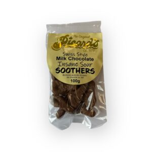 Swiss Style Milk Chocolate Insane Sour Soothers 100g