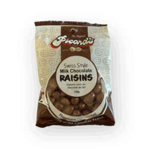 Swiss Style Milk Chocolate Raisins (30 x 100g)