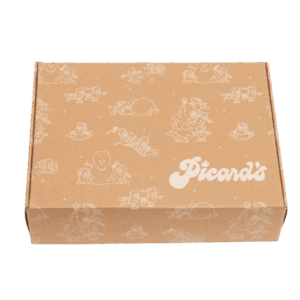 Christmas Goobers / Peanut Print Gift Box