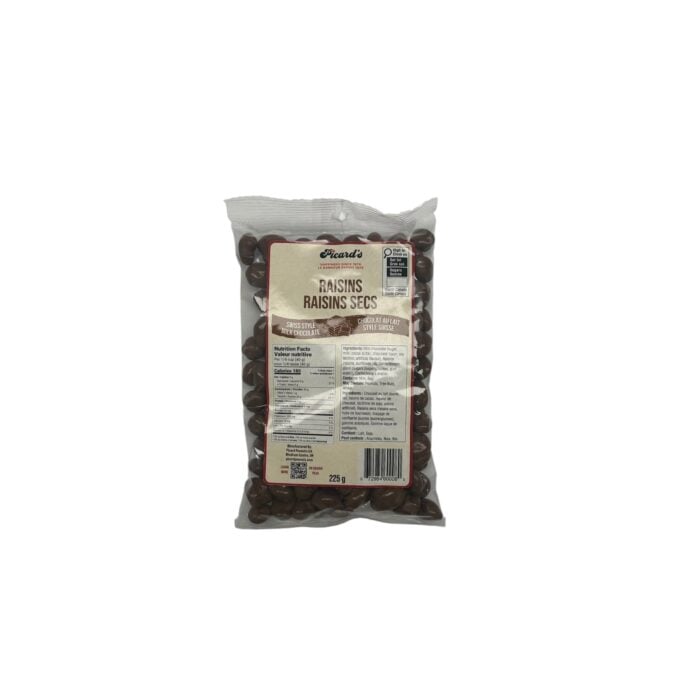 Milk Chocolate Raisins 225g