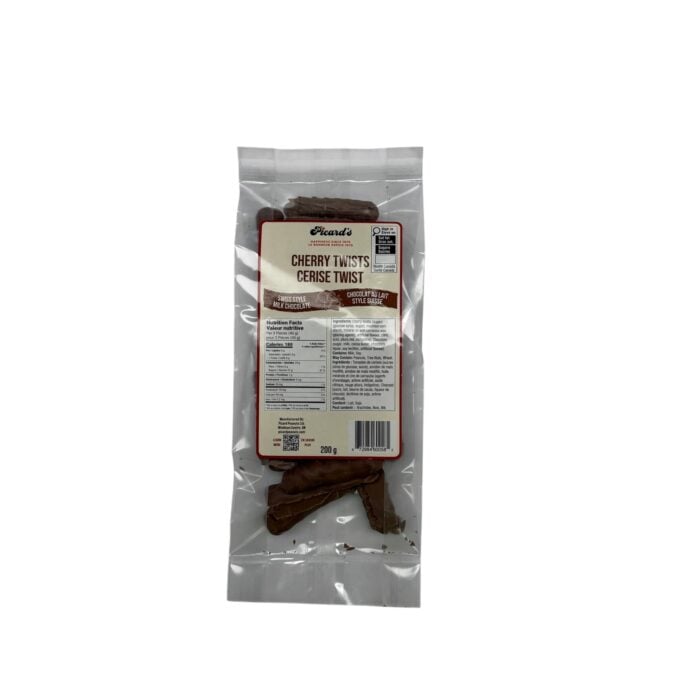 Milk Chocolate Cherry Twists 200g