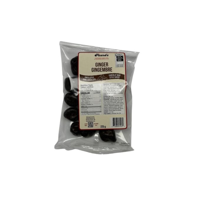 Dark Chocolate Ginger 225g