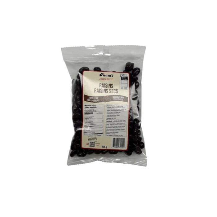Dark Chocolate Raisins 225g
