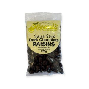Dark Chocolate Raisins 225g