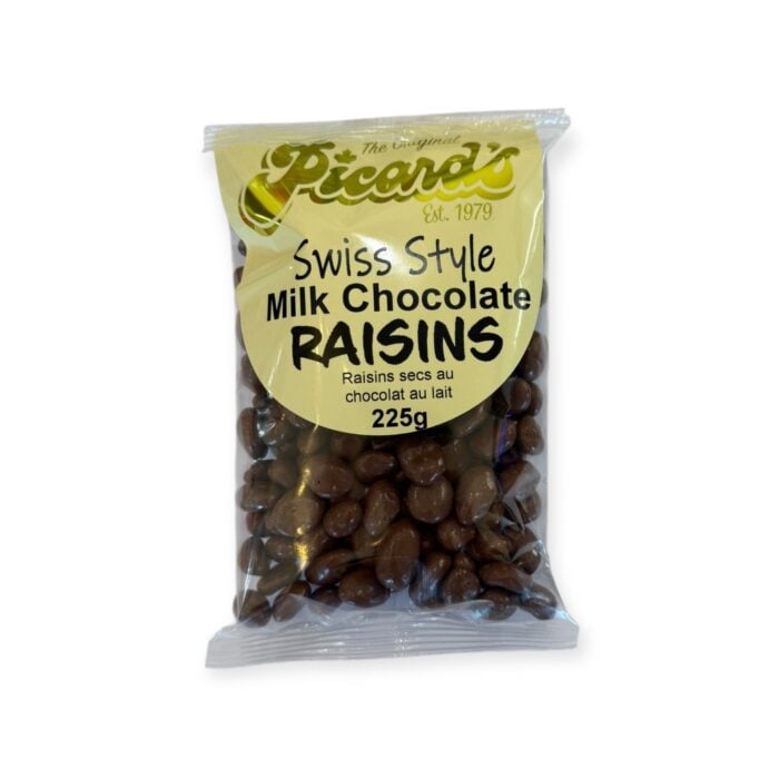 Milk Chocolate Raisins 225g