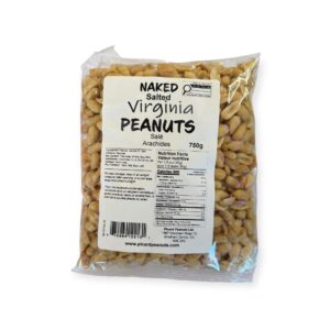 Salted Naked Virginia Peanuts 750g